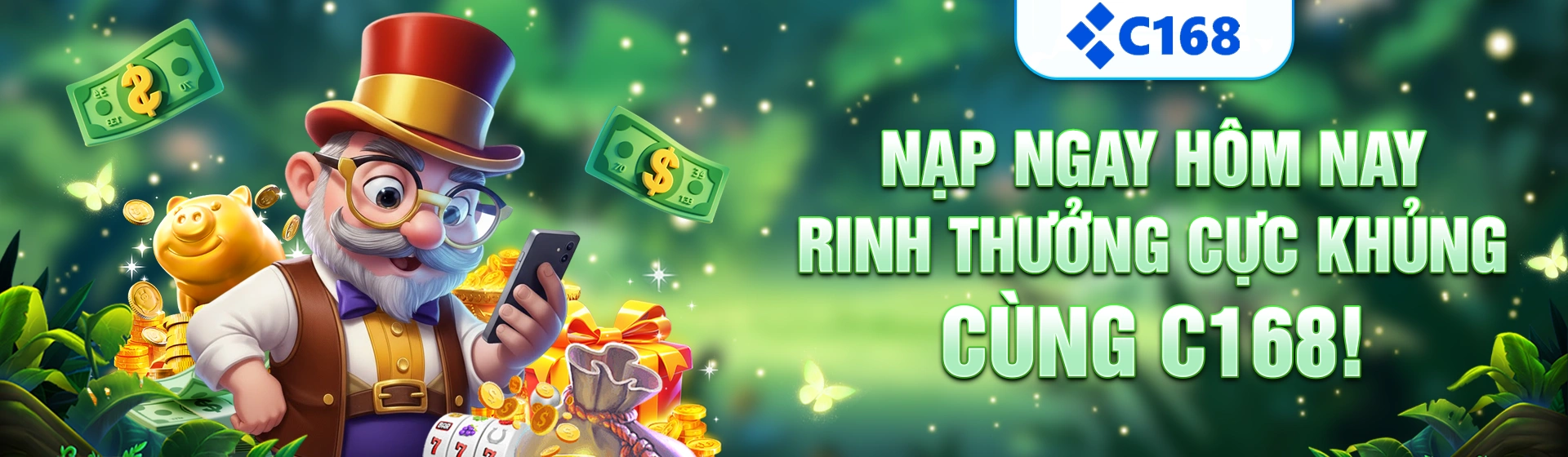 Nạp Ngay Hôm Nay – Rinh Thưởng Cực Khủng Cùng C168!