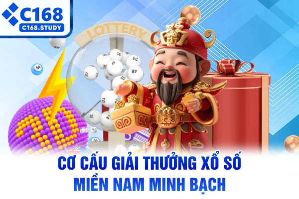 Cơ cấu giải thưởng xổ số miền Nam minh bạch