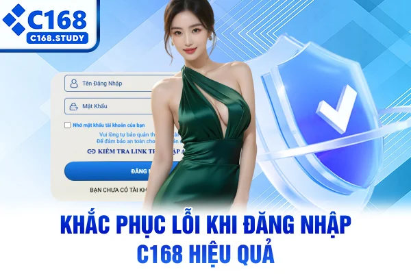 Khắc phục lỗi khi đăng nhập C168 hiệu quả