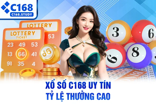 Xổ số C168 uy tín tỷ lệ thưởng cao
